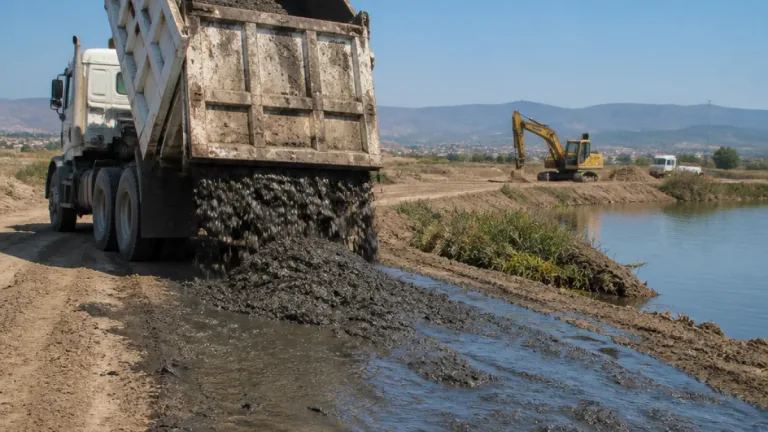 El desazolve de Las Pintas lleva lodos a predios de El Salto y Tlajomulco