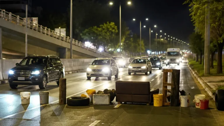 Falta de agua provoca bloqueo de 12 horas en la carretera a Chapala