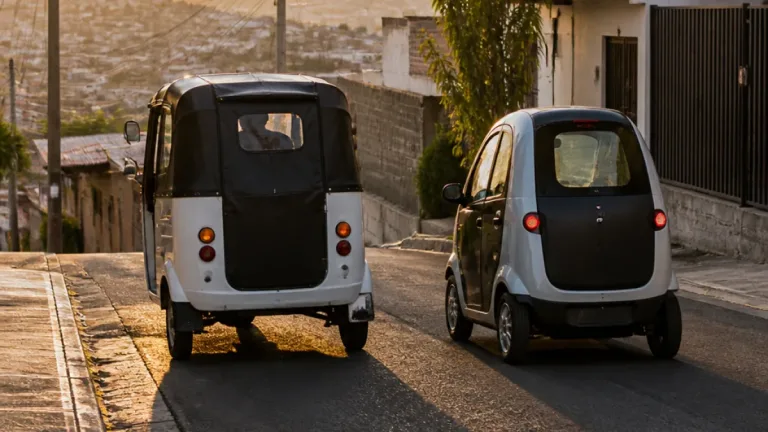 Jalisco prevé probar autos eléctricos Olinia para sustituir mototaxis
